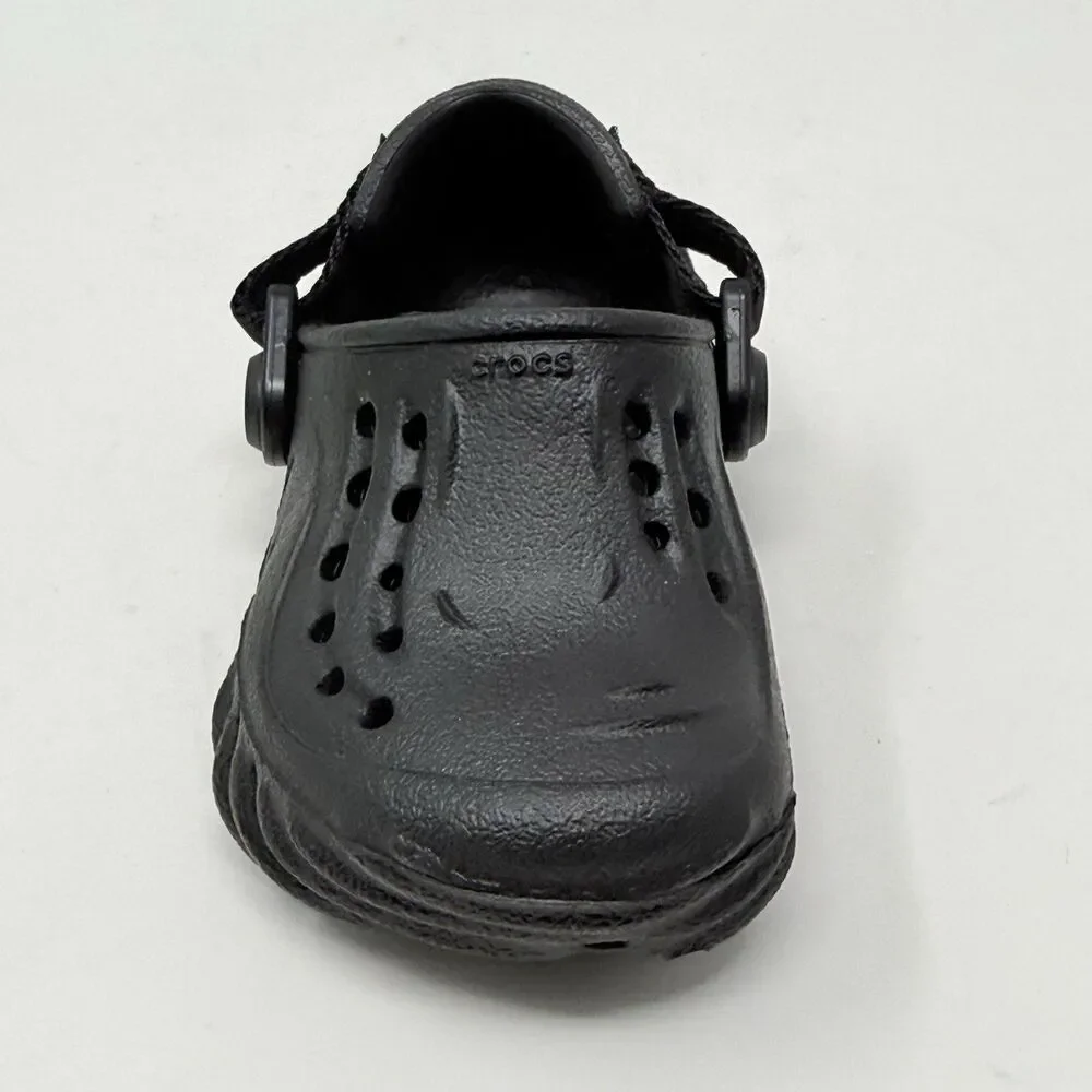 Crocs Echo Clog Shoes Toddler Baby Size 4 Black Comfort Summer Water Beach